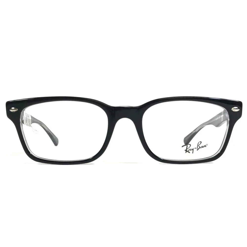 Ray-Ban Eyeglasses Frames RB5286 2034 Polished Shiny Black on Clear 51-18-135